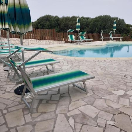Agriturismo Gli Olivastri -Appartamento Bel Vedere Con Piscina ,Solarium E Vista Mare,Climatizzatore ,Wifi Алиенту Екстериор снимка